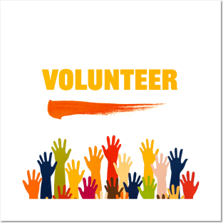 Volunteer Graphic Tee Posters and Art